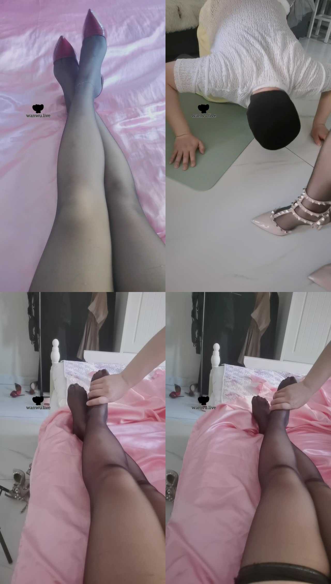 【国服女神】黑丝高跟美腿诱惑虐