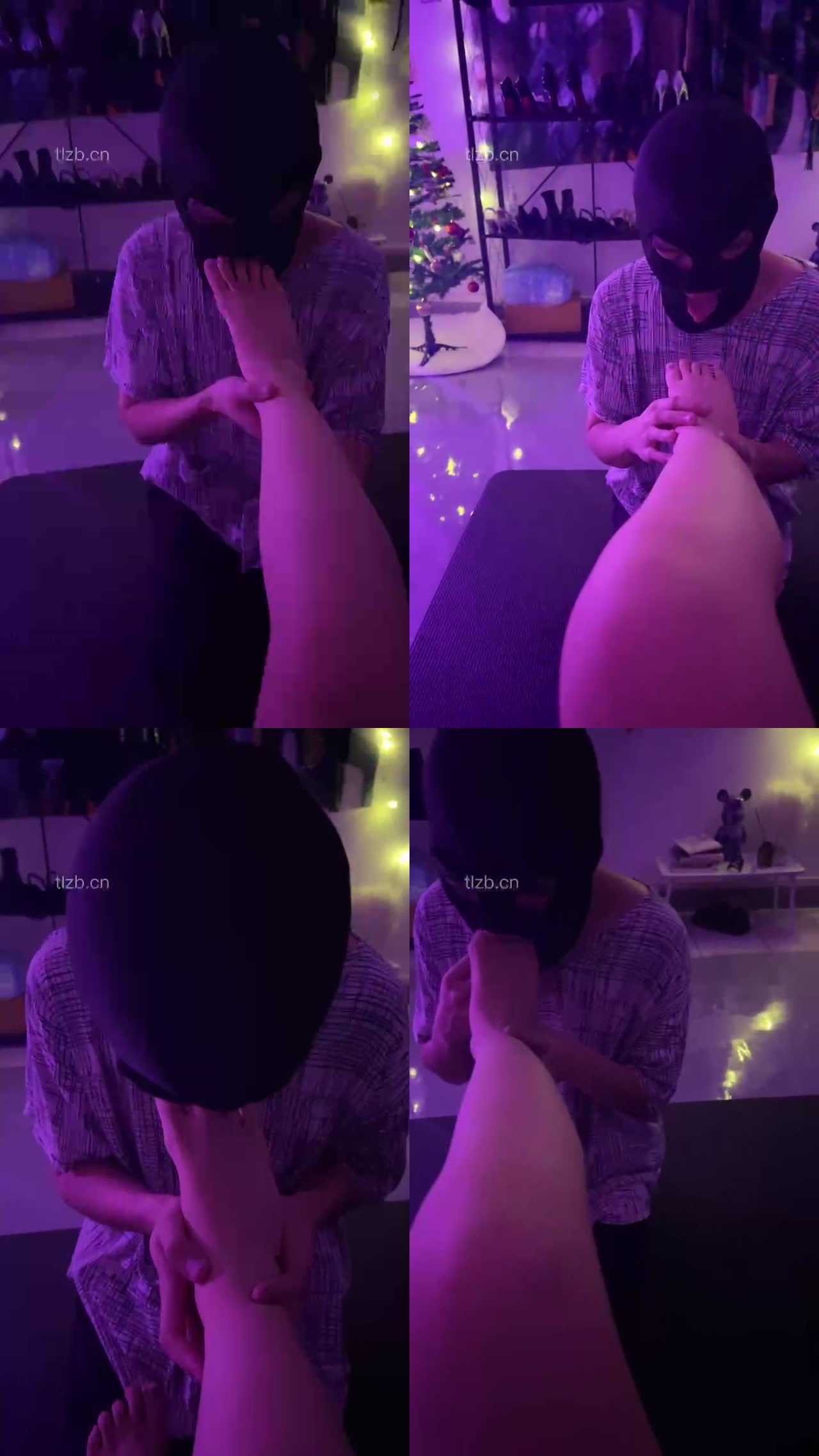【谢伊女王】原味脚恋足舔/坐脸窒息