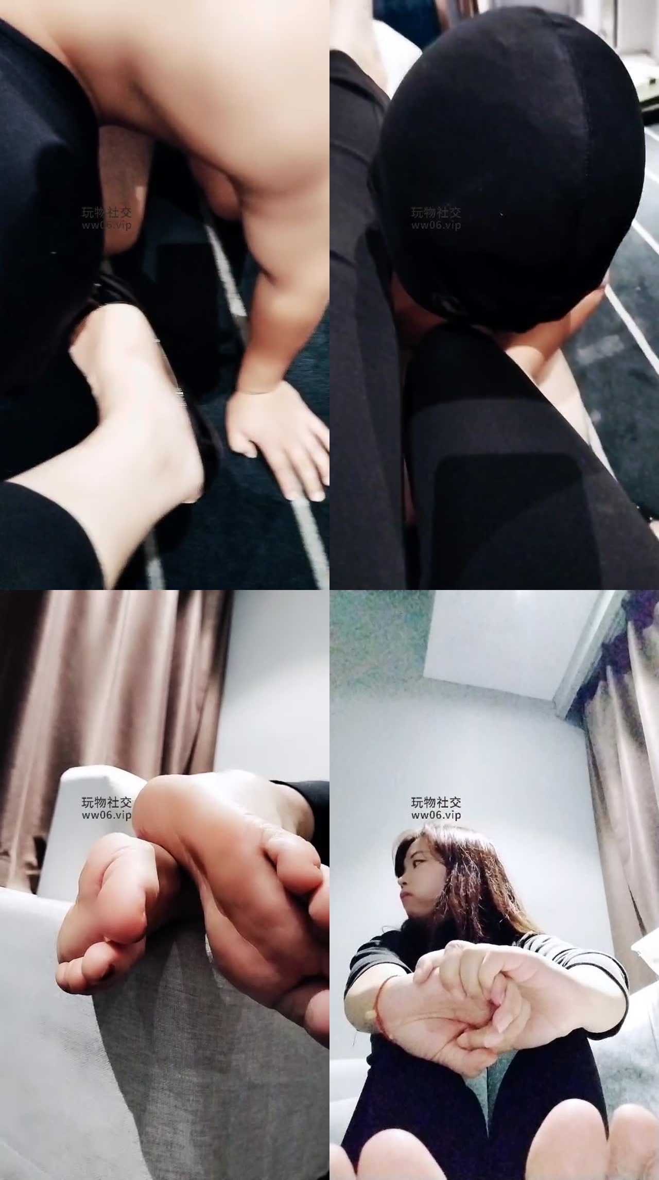 【乂乂】近距离-高跟玉足恋足舔