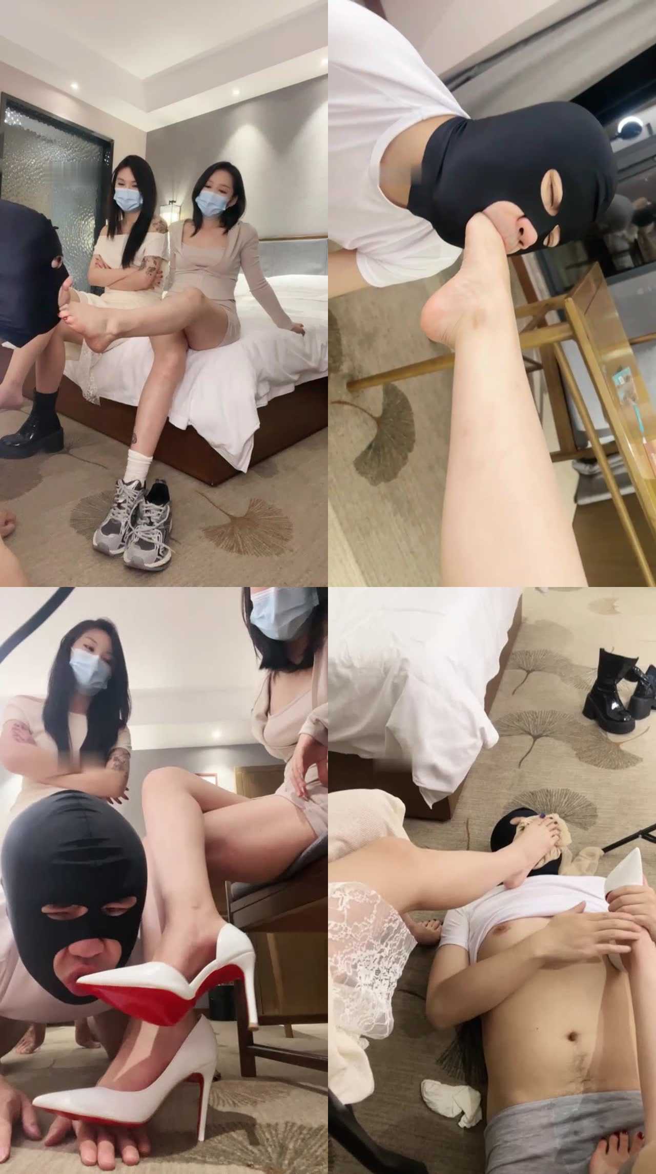 【沐夏大大】带闺蜜椰酱S玩小狗