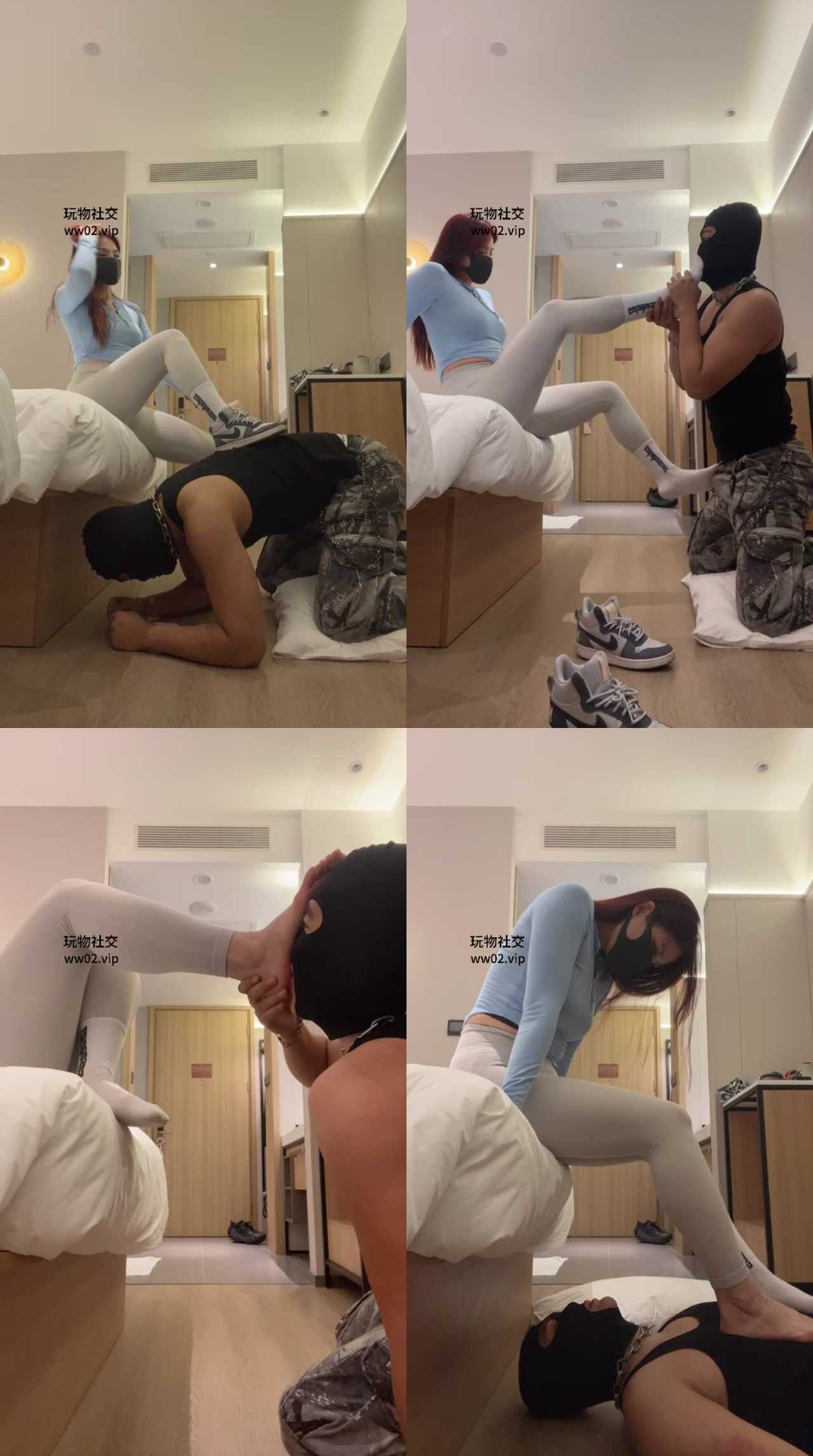 【黛帝】御姐女神白袜虐-肌肉腿蜜桃臀压制