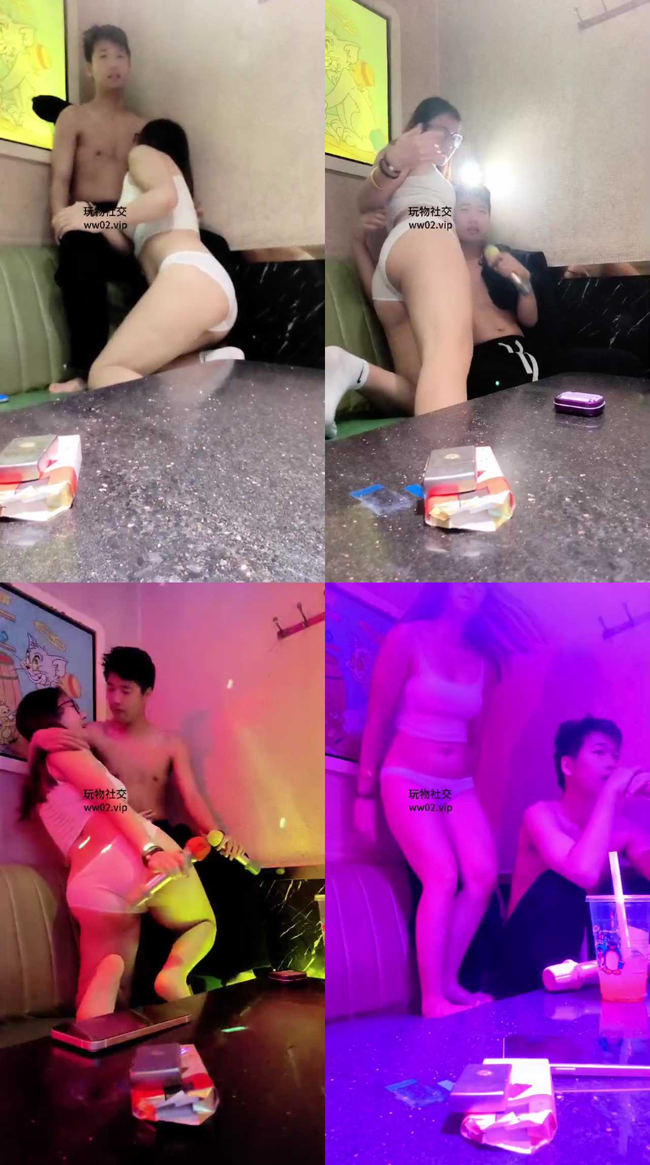 【高兴儿】KTV性感女神诱惑抖M同事
