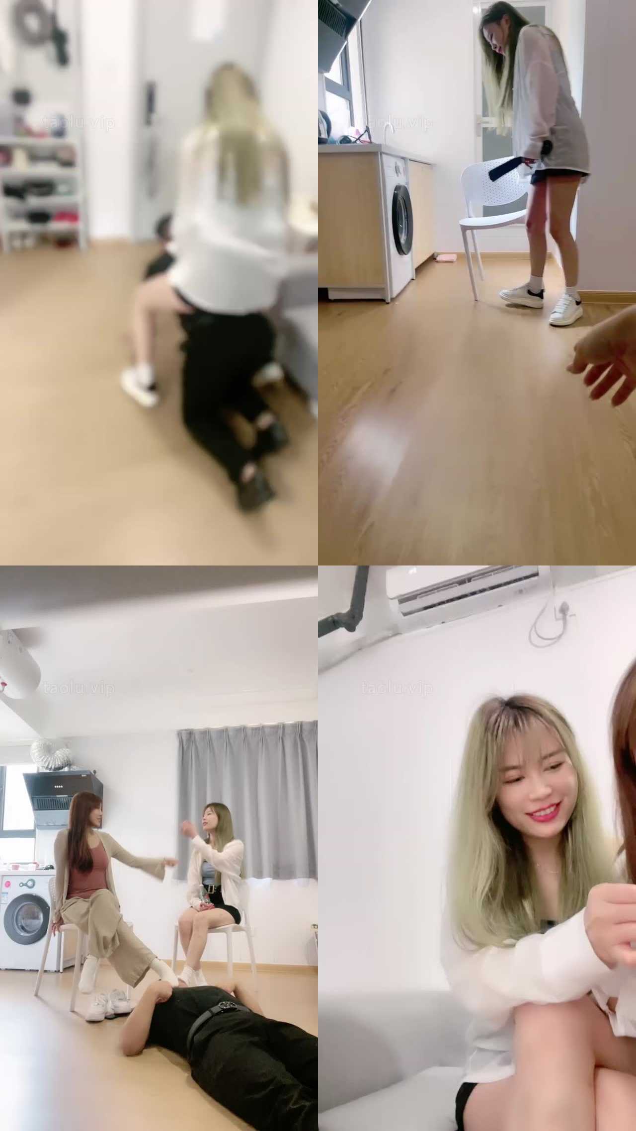 【辣妈】开发素人闺蜜调-骑马踩踏/浓痰耳光/虐乳喂食