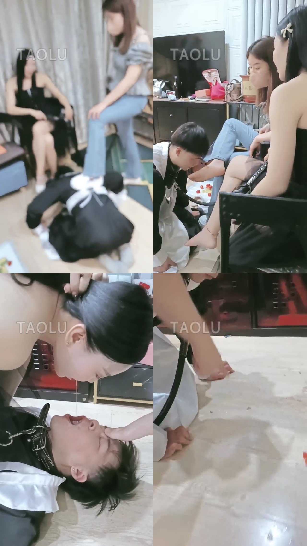 【红杉/桃桃】惩罚偷鞋贼强制口水烟灰/升水【双视角版】