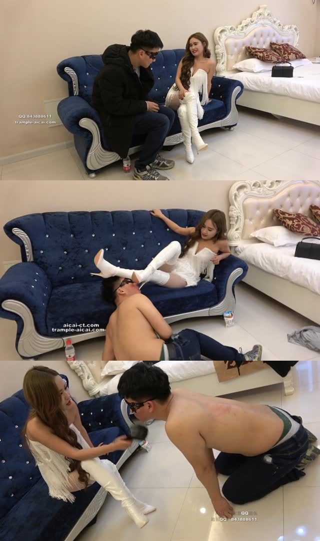 【冷柔】冷柔开发送货小哥沦为靴下奴