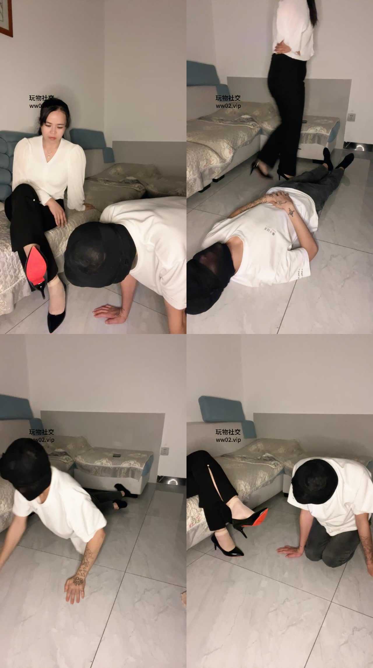 【凶大无挠】白领S-坐脸窒息/高跟美腿玩虐