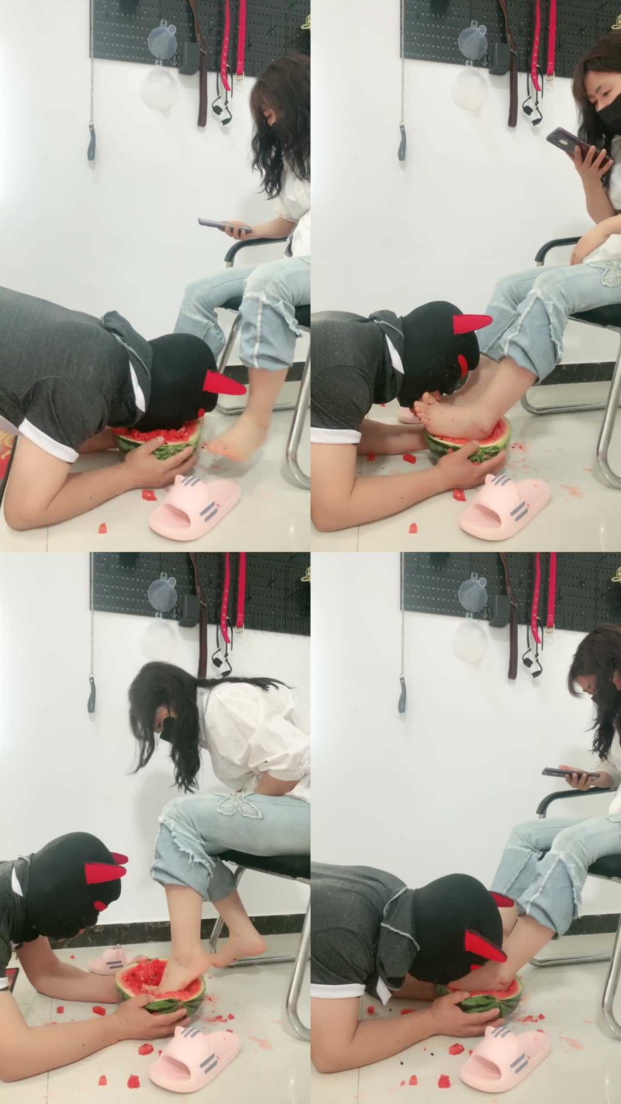 【五公主S】生活化之脚喂食