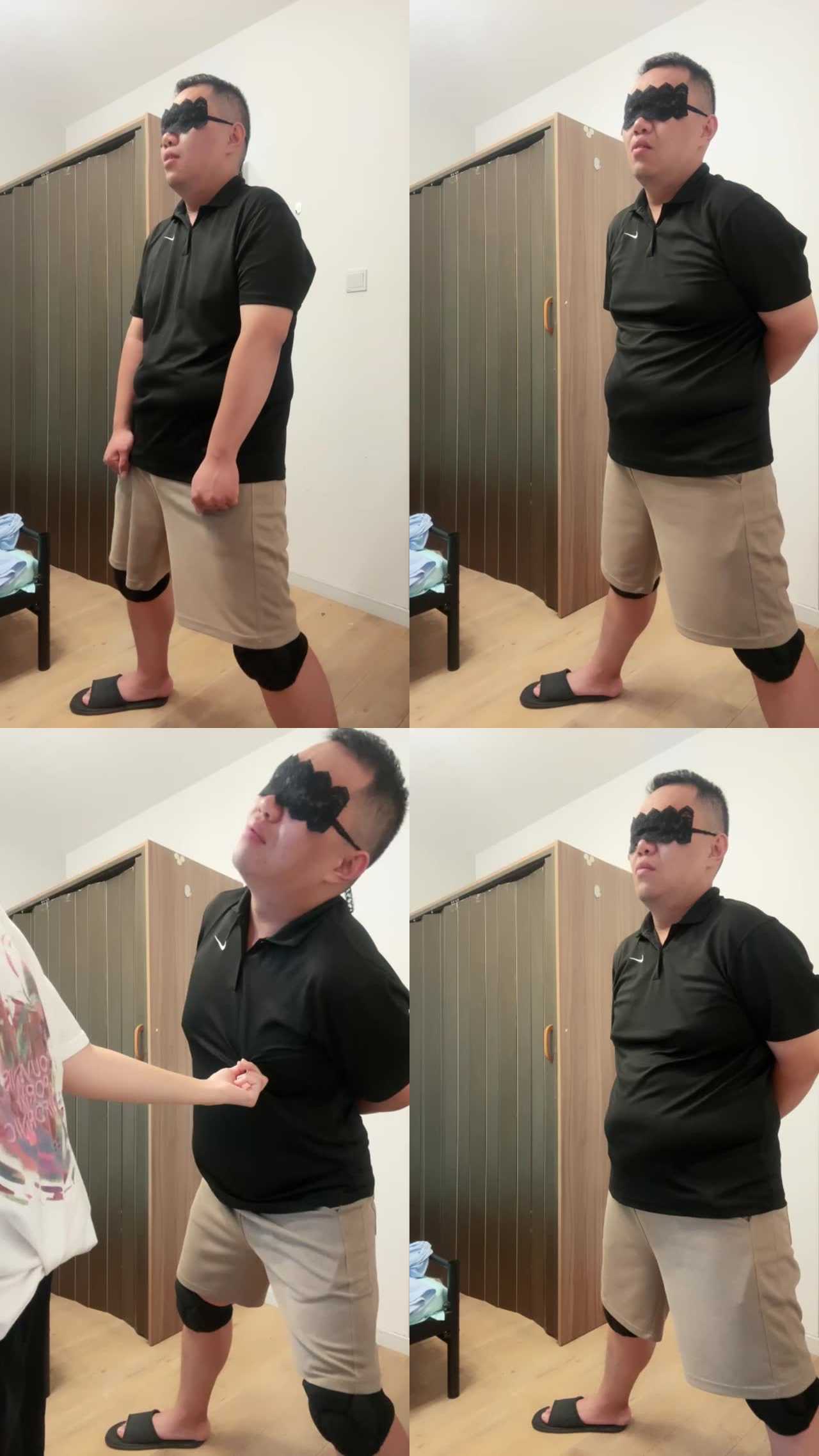 【上海学生主】连环重度踢裆