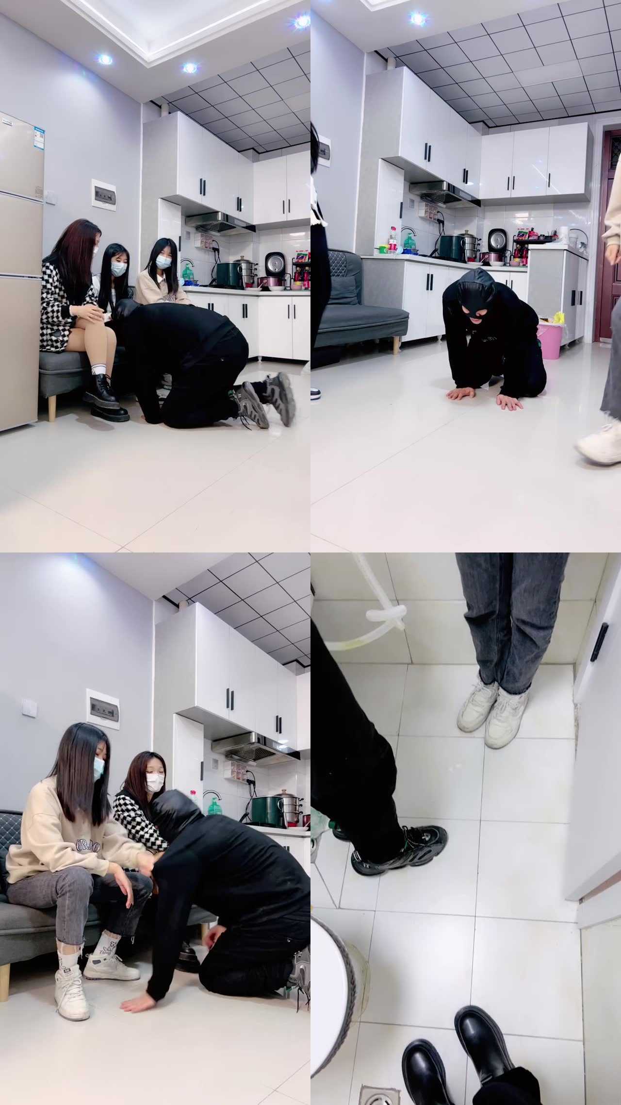 【精神小妹】3位素人学生主气味圣水羞辱