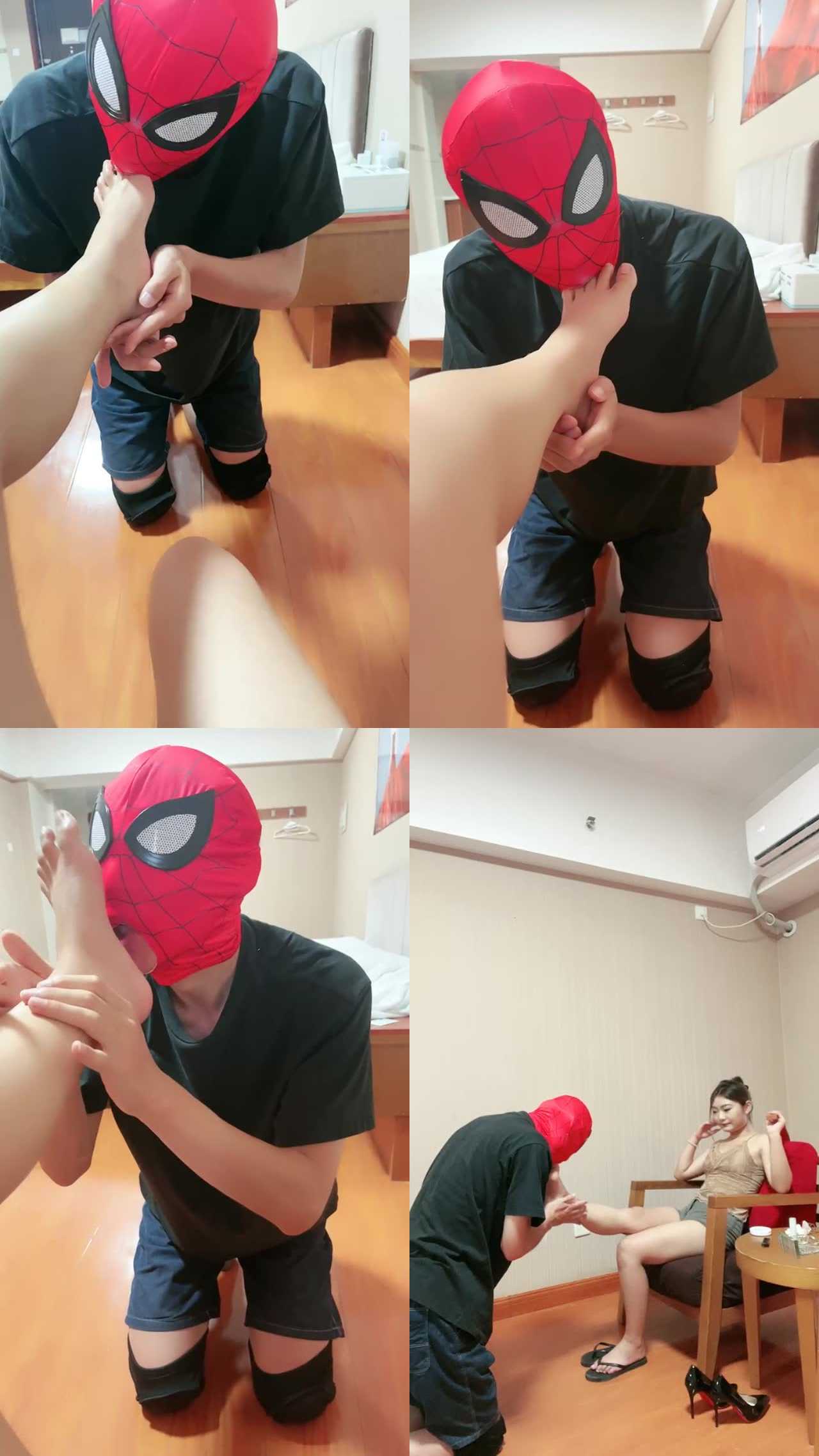 【苏苏】强制裸足深喉/耳光裸足狂舔