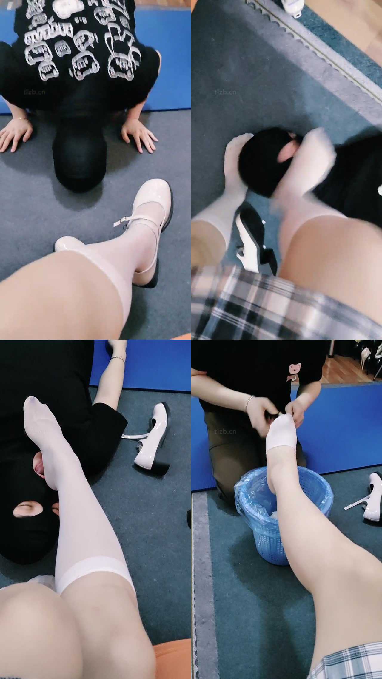 【冰薇】跪舔皮鞋白丝/坐脸窒息踩踏